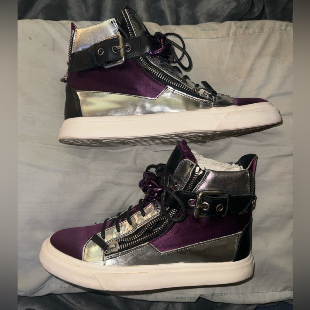 Giuseppe Zanotti Men’s Hightop Sneakers Size 10